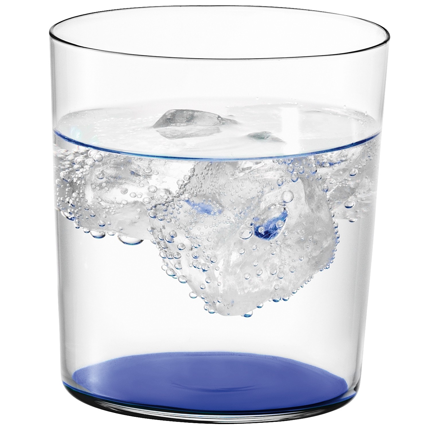 Gio colored glass 390ml Dark Blue