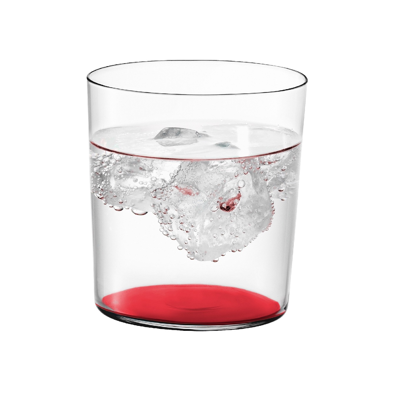 bicchiere collezione Gio colorati 390ml Rosso Ciliegia