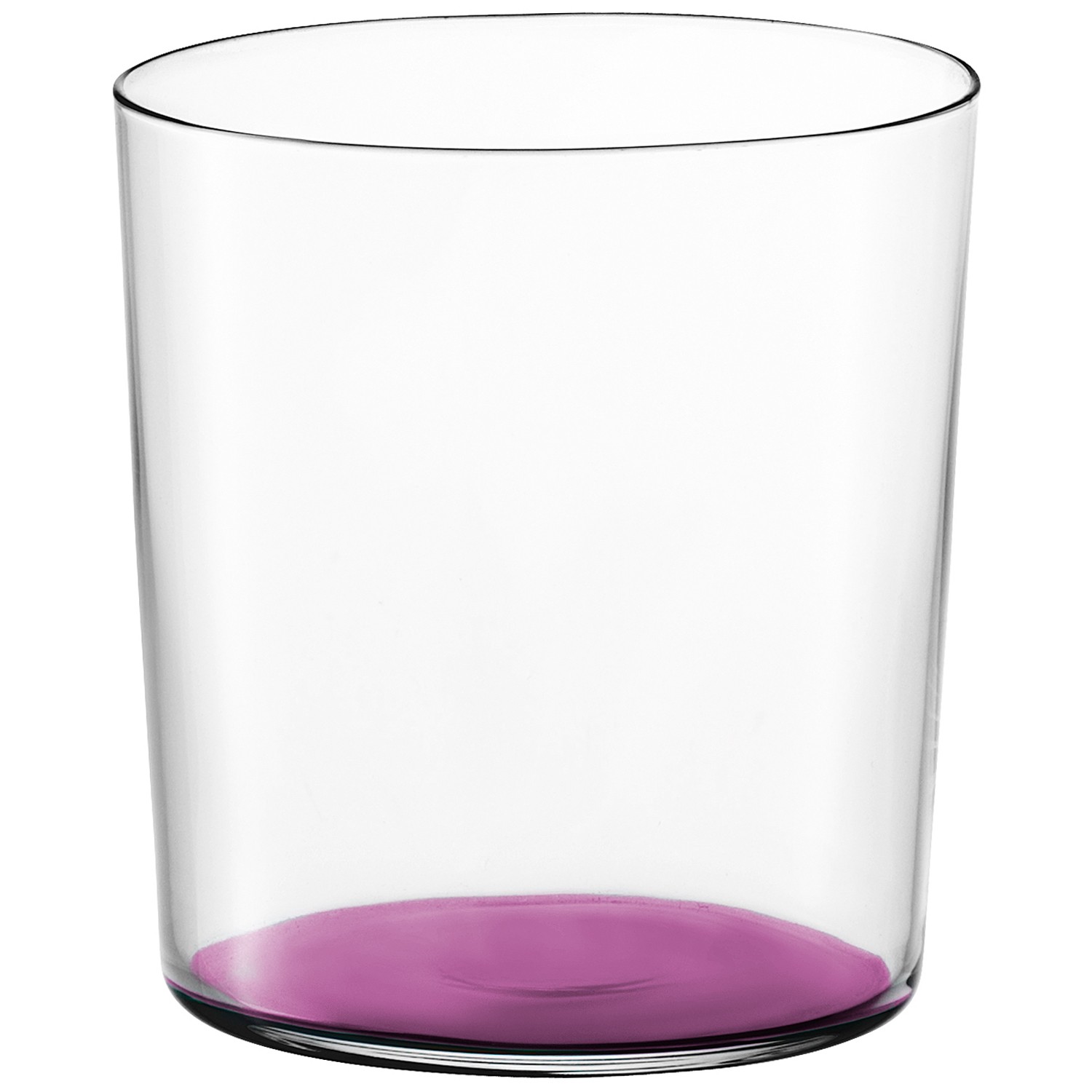 Gio bicchiere colorato 390ml Prugna1