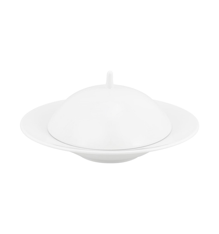 Piatto fondo con coperchio Collezione Gourmet 29 cl
