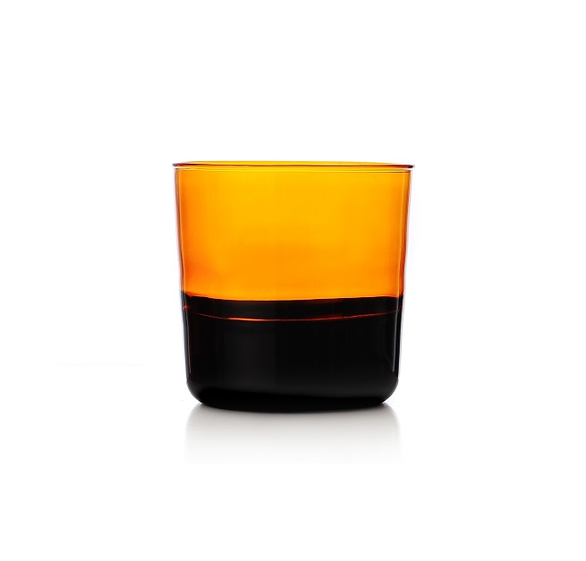 Bicchiere Acqua Ichendorf Collezione Light Colore Nero Ambra
