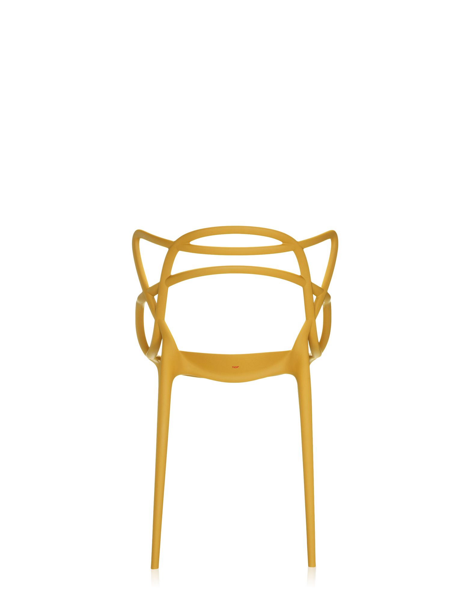 Kartell chair Masters mustard