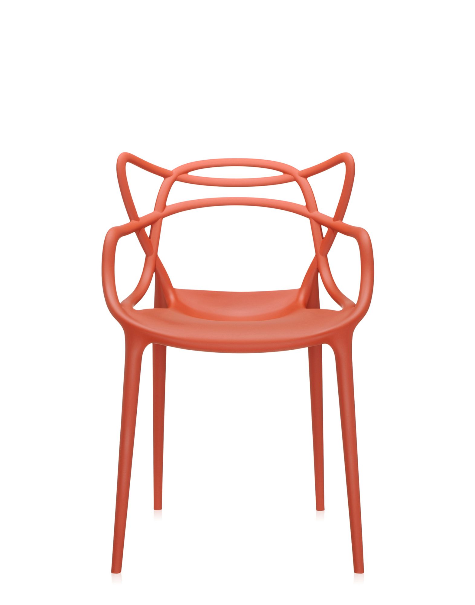 Kartell chair Masters rust orange