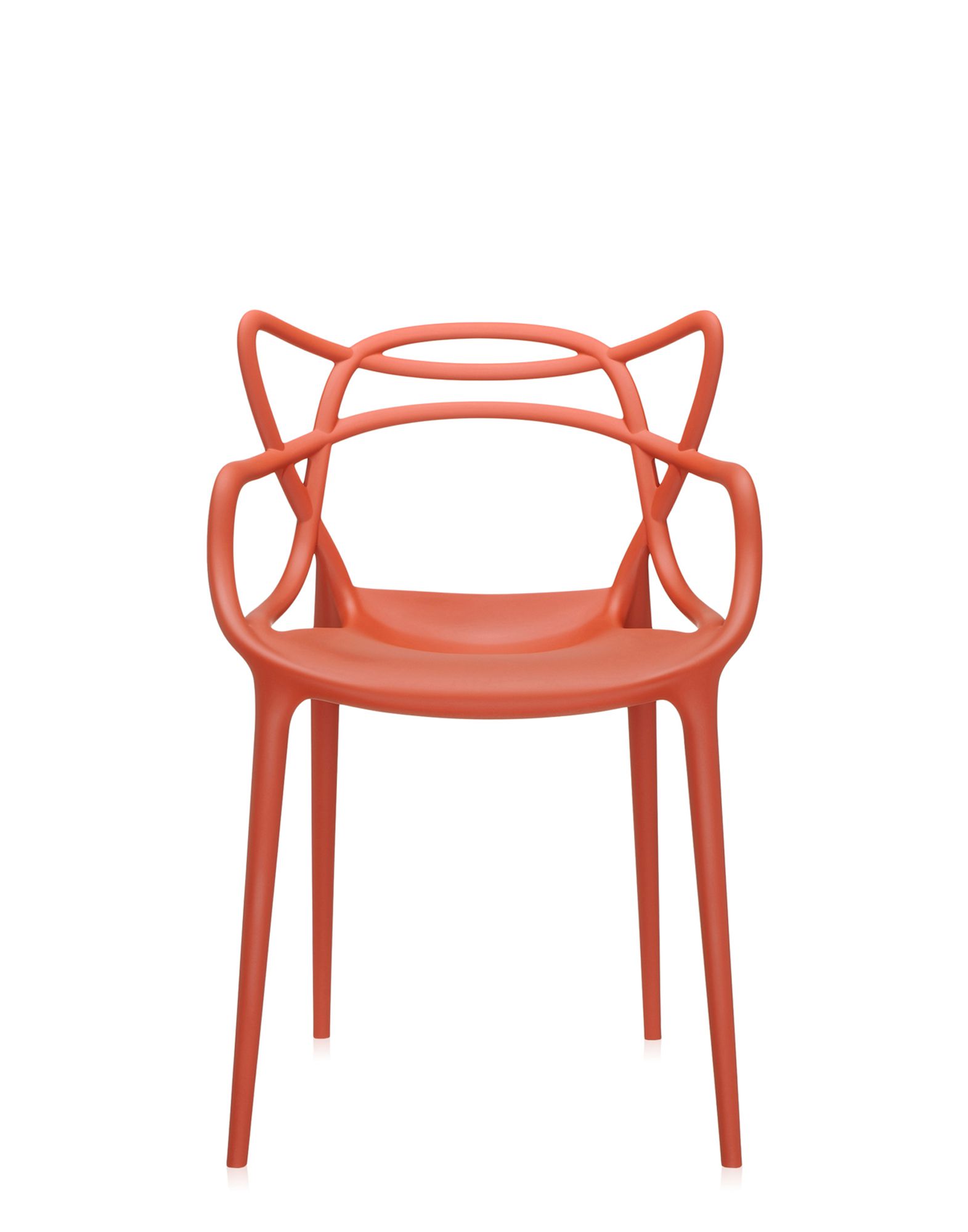 Kartell sedia Masters arancio ruggine