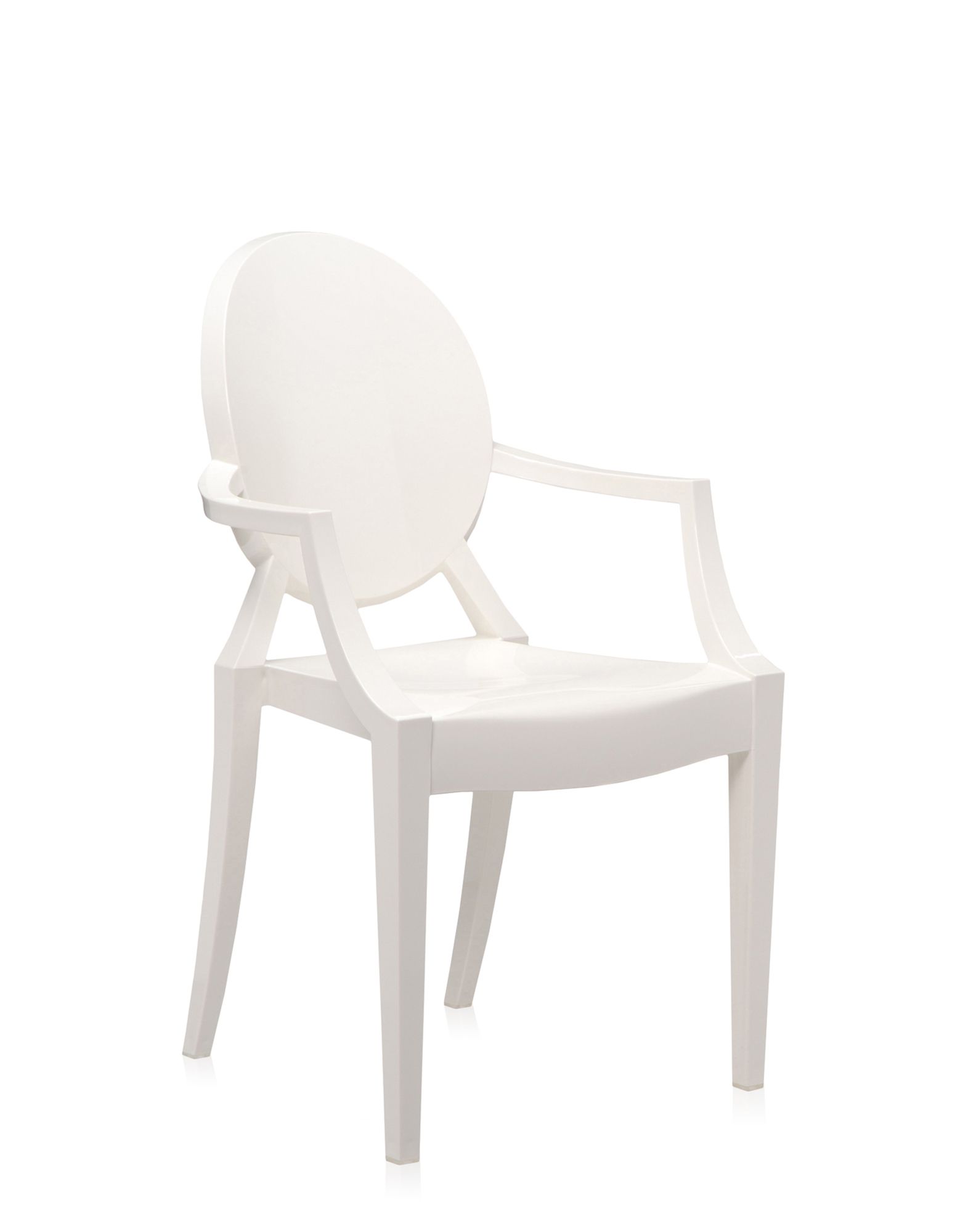 Kartell Louis Ghost chair covering white