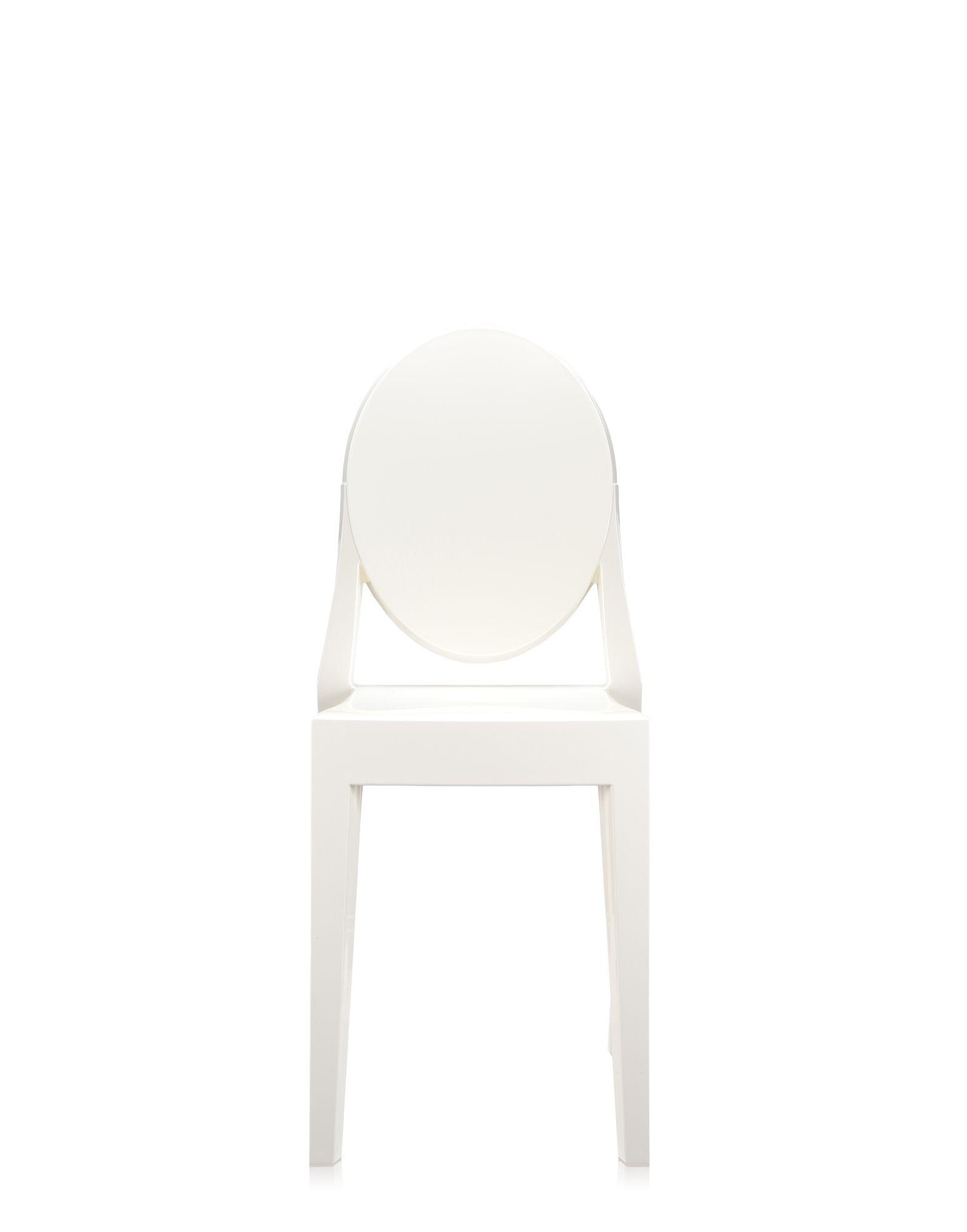 Chair Kartell Victoria Ghost covering white