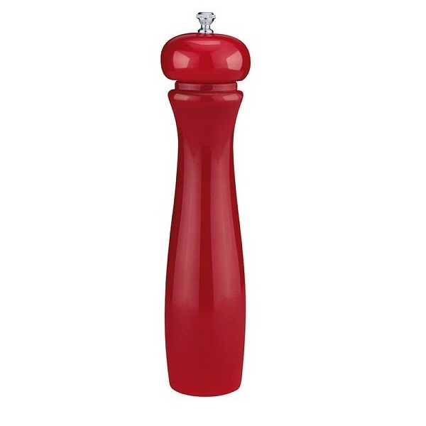 Red Wood Salt and Pepper Ceramic Mill  25 cm