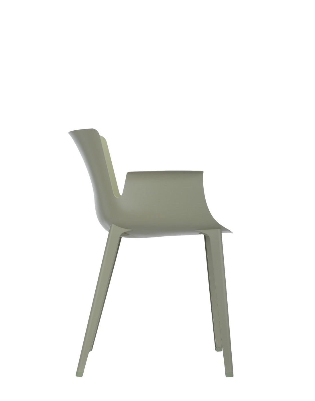 Chair Piuma Kartell Sage Green