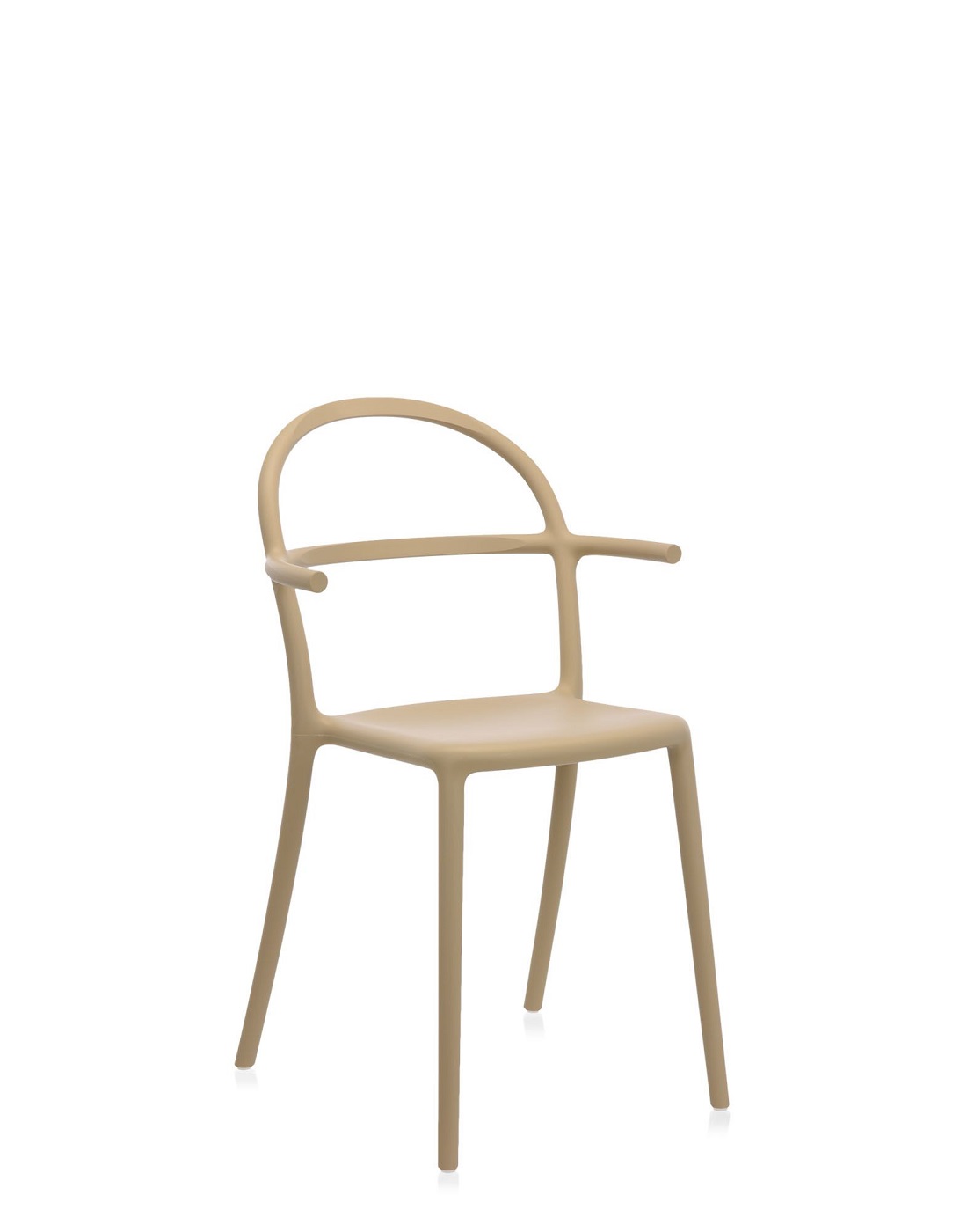 Chair Generic C Kartell Taupe