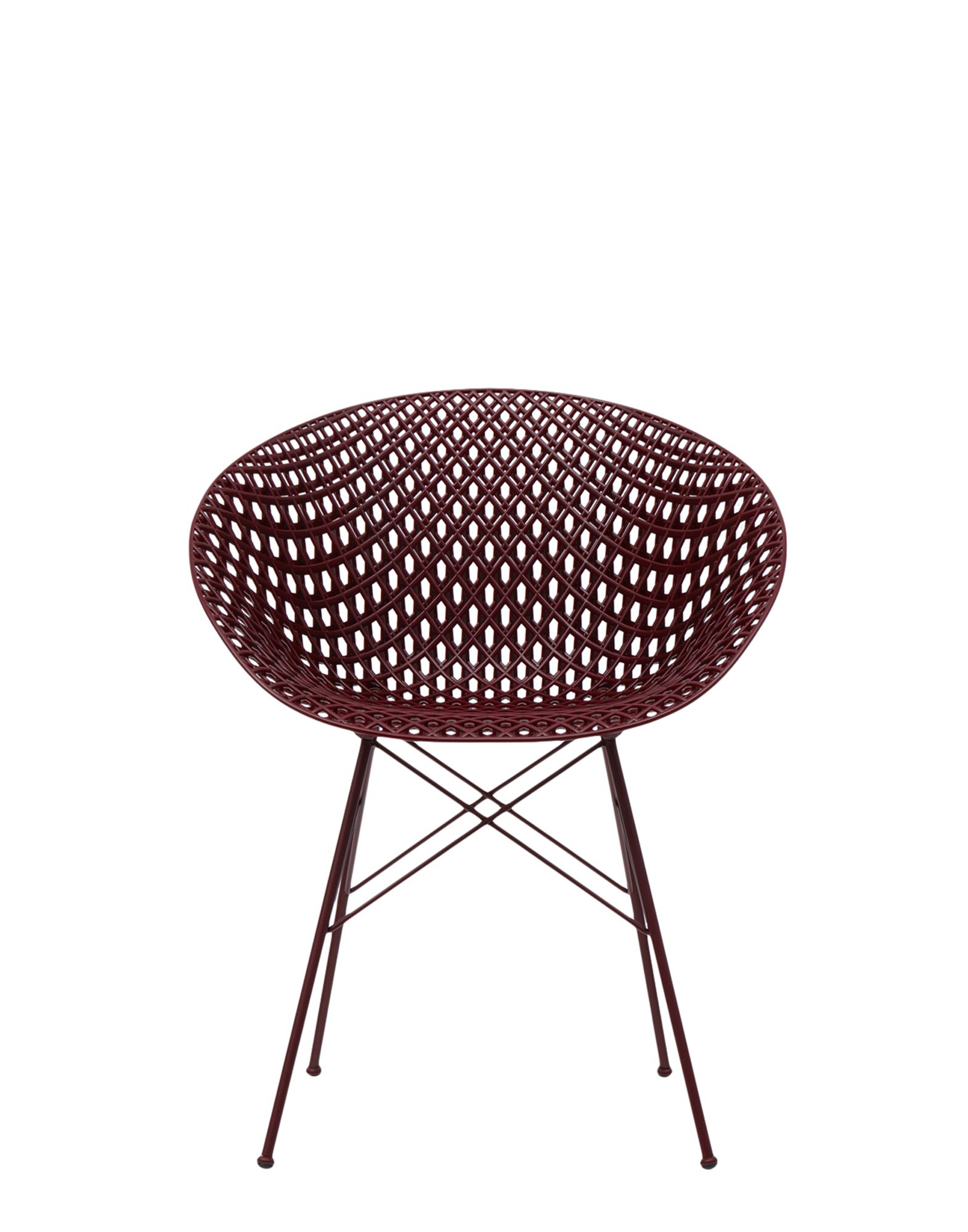 Sedia Kartell Smatrik  Outdoor Prugna