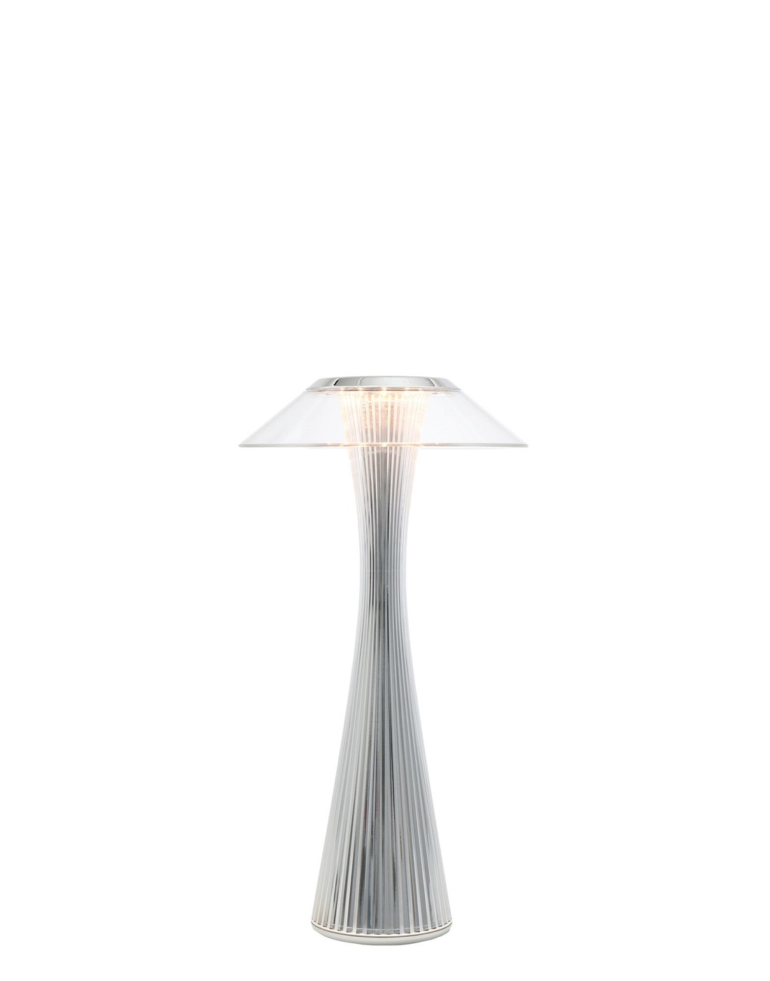 Lampada da tavolo Kartell Space Cromo Outdoor