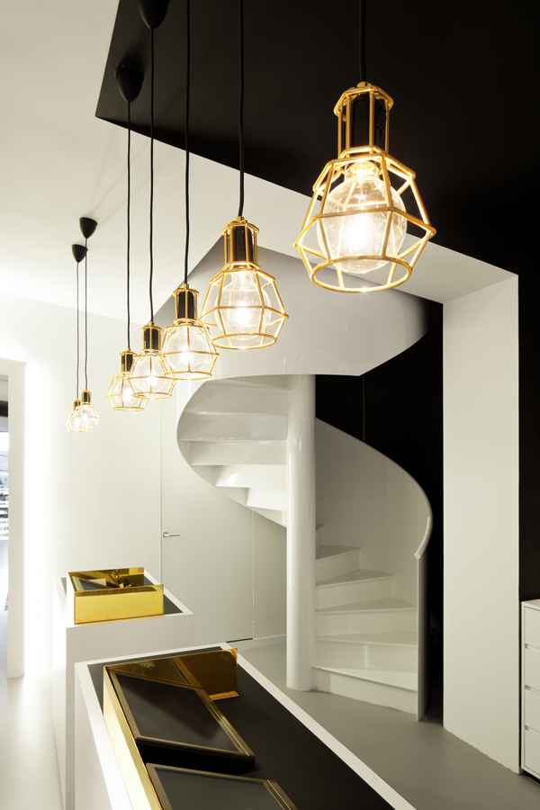 Work Lamp Design House Stockholm Gold