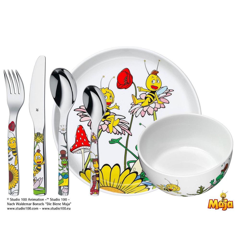 Set Servizio Tavola Posate WMF Ape Maja 6 pezzi