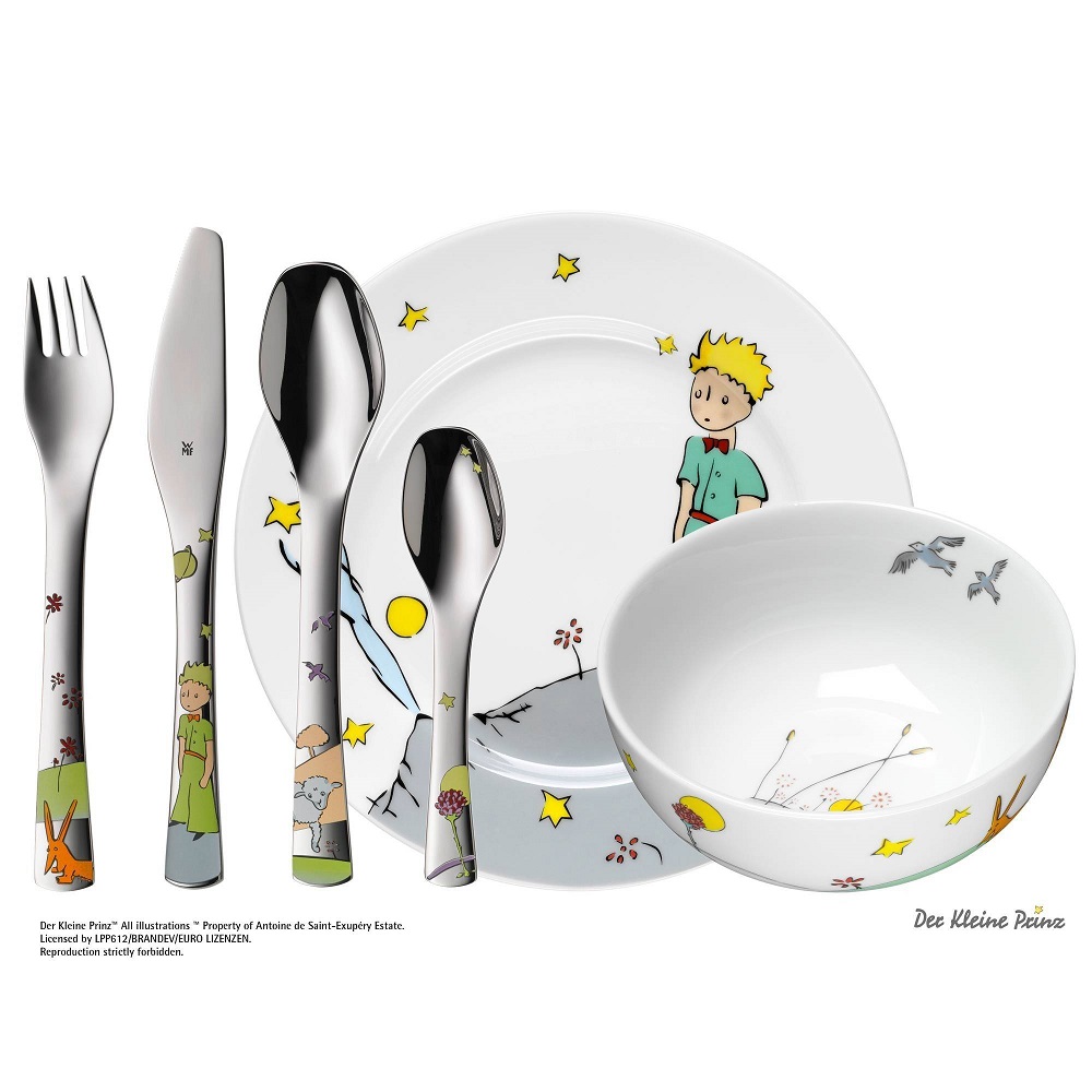 Set Servizio Tavola Posate WMF Piccolo Principe 6 pezzi