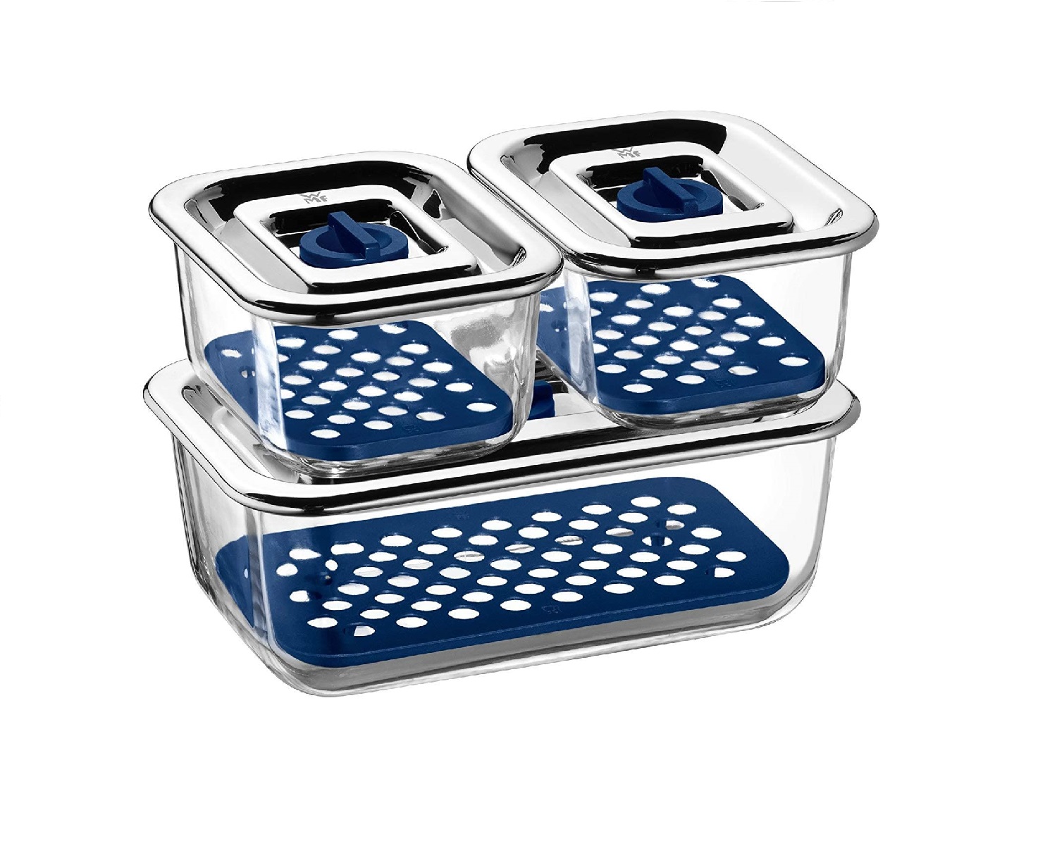 Set 3 Wmf Top Serve Containers