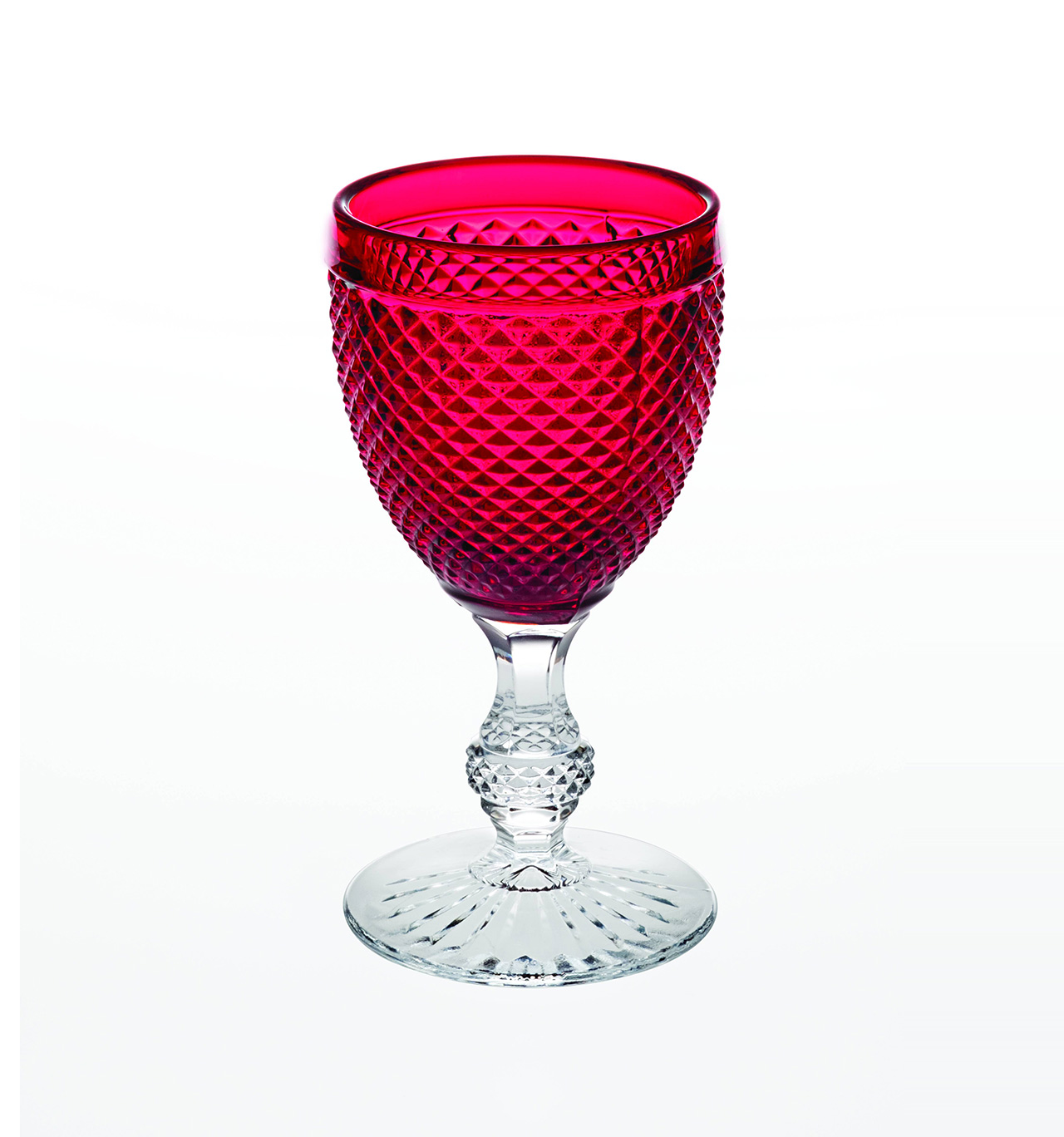 Goblet Bicos Vista Alegre Bicolor Top Red