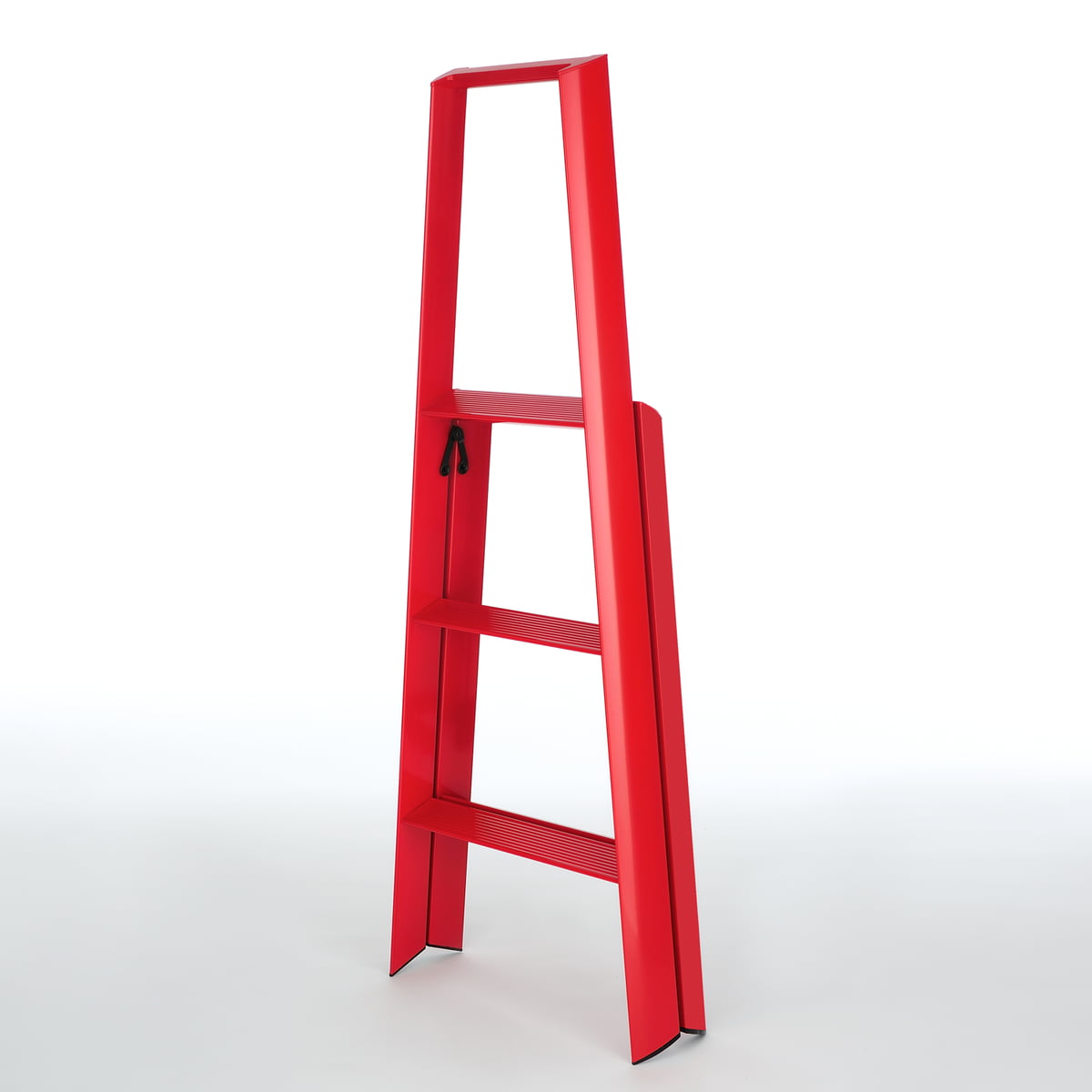 Step Ladder Metaphys Design Lucano 3 steps red