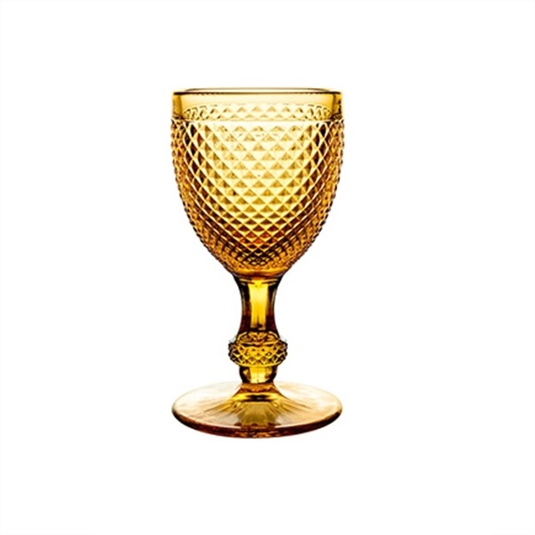 Wine Goblet VIsta Alegre Bicos Amber