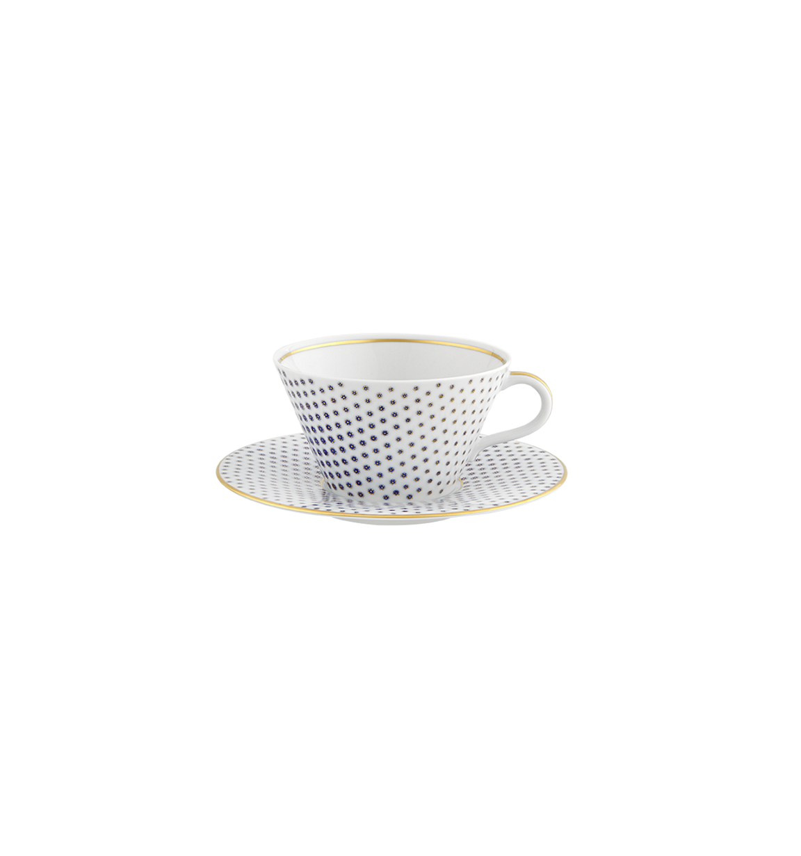 Tea Cup con Piattino Vista Alegre Constellation D'or