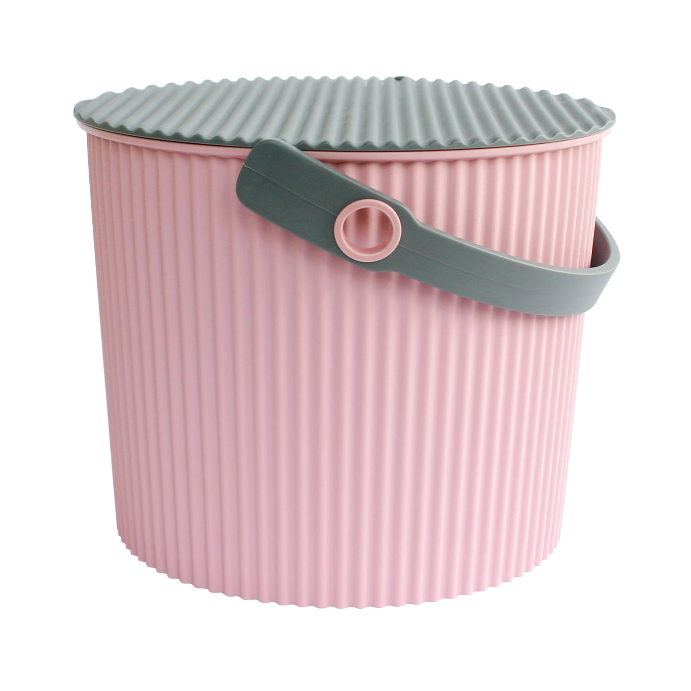 Multipurpose Bucket Hachiman Omnioutil Rose Pink S