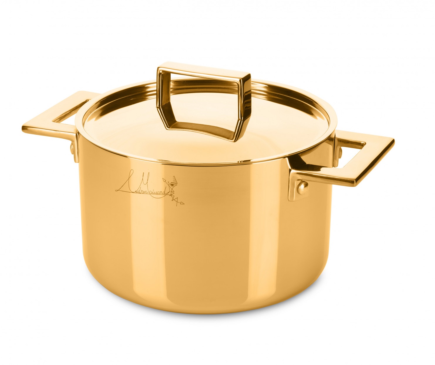 Deep Pot Mepra Attiva Gold 24 cm