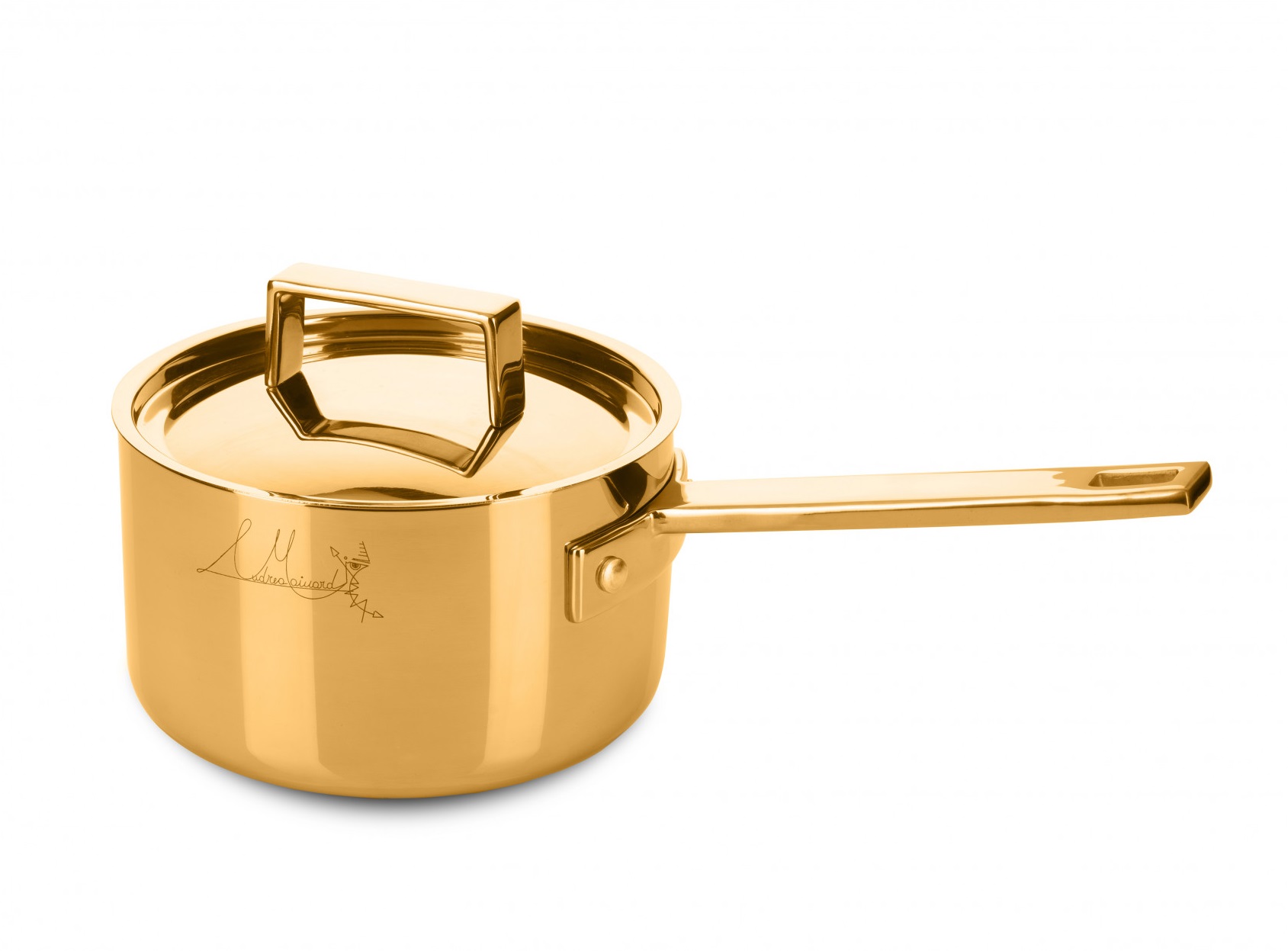 Casserole Mepra Attiva Gold one handle 16 cm