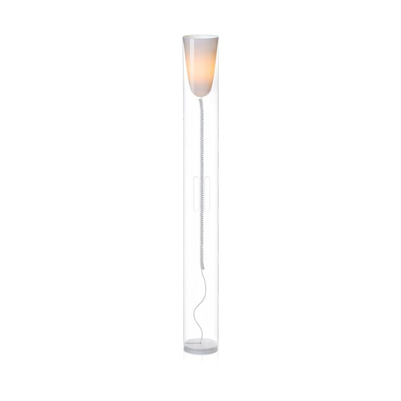 Kartell lampada da terra Toobe Cristallo