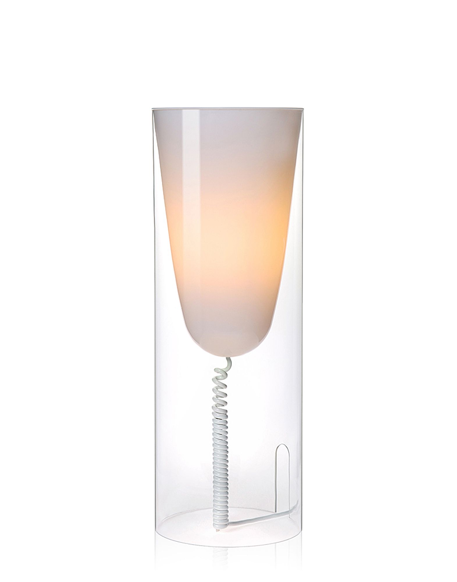 Lampada da Tavolo Kartell Toobe Cristallo