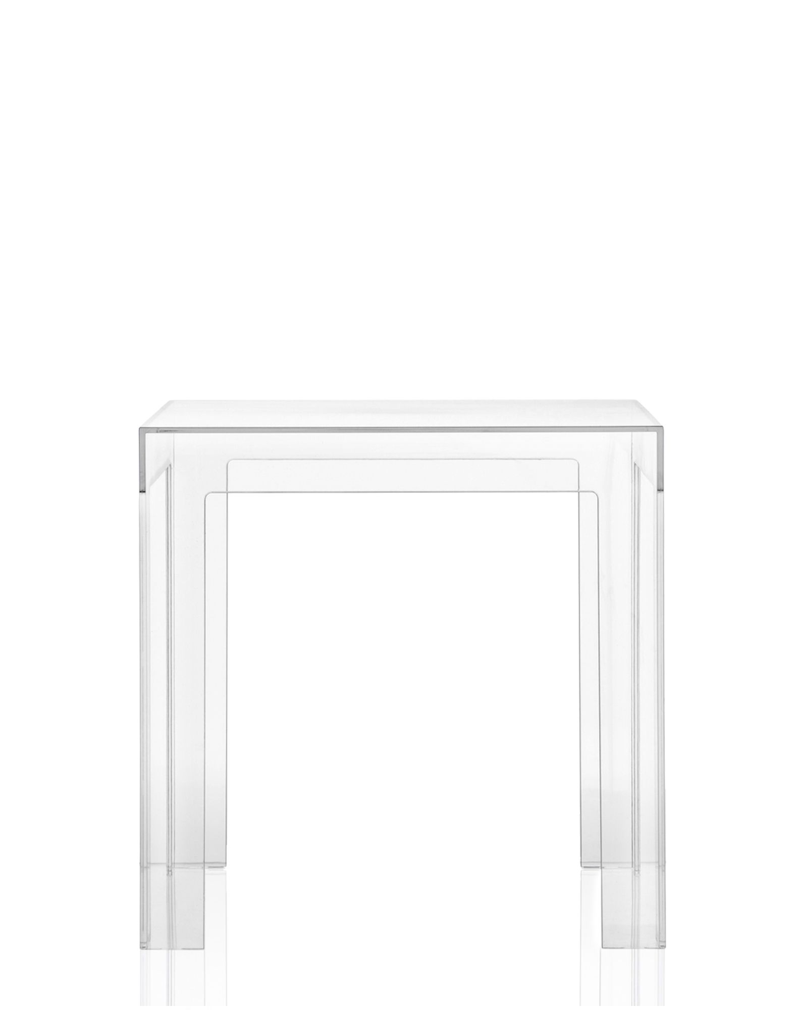 kartell tavolino jolly cristallo