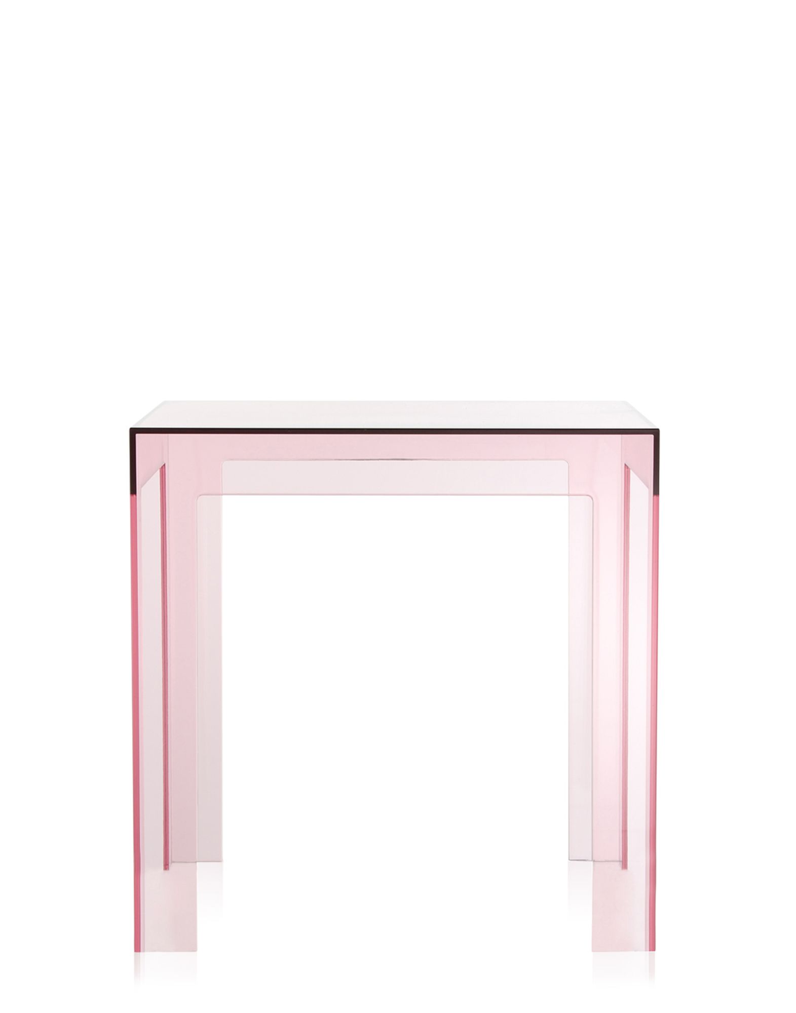 Kartell small table jolly pink