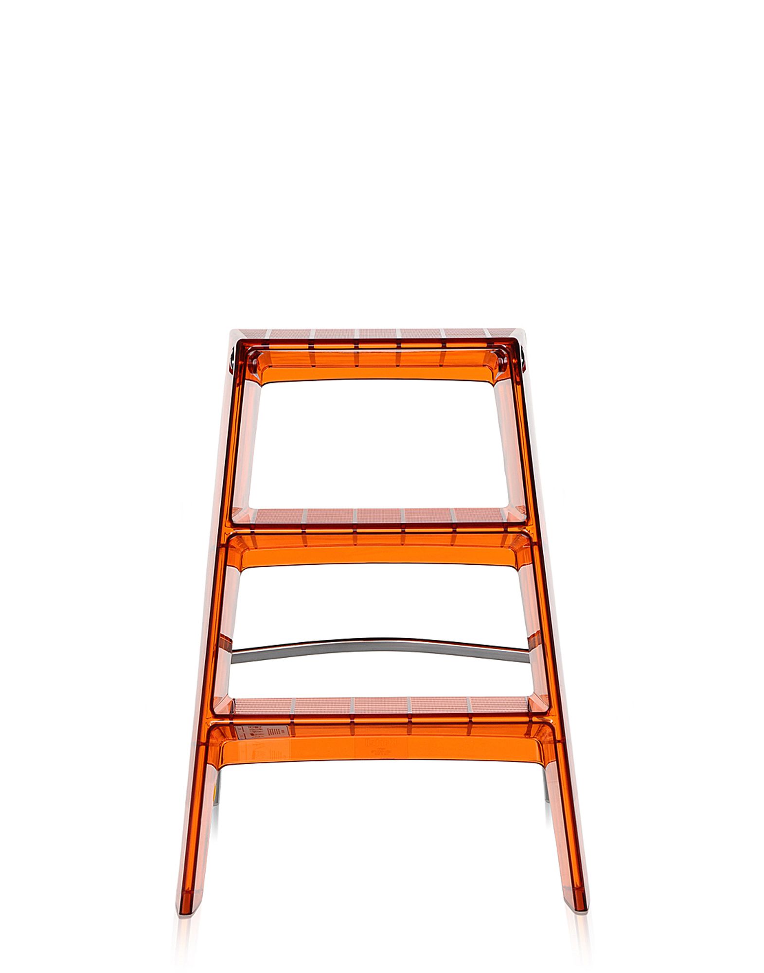 Kartell stepladder upper red orange